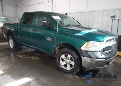 2021 Ram 1500 Classic Tradesman 4X4 5'7 Box from USA, damaged, VIN 3C6RR7KG5MG635191